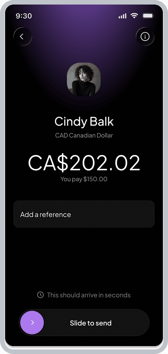 Adaptive Digital Banking mobile app — screen 3